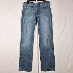 Levis 514 Jeans Mens 30x30 Blue Medium Wash Regular Fit Straight Leg Denim